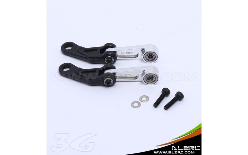 ALZRC - Devil 450 FBL Metal control arm - Silver